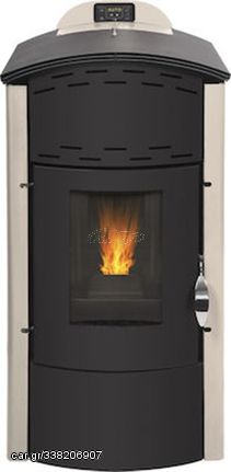 Pellet Burning Boiler Stove Υδραυλικη Σομπα Pellet Amanda Diva