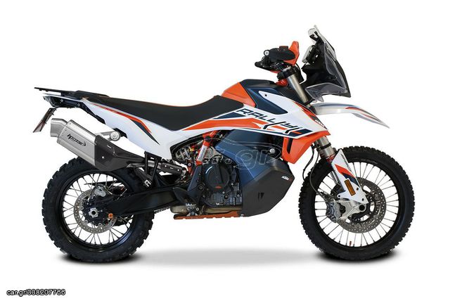 HP CORSE Εξάτμιση Τελικό 4 Track SHORT R TITANIUM KTM 890 Adventure 