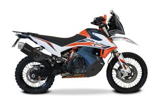 HP CORSE Εξάτμιση Τελικό 4 Track SHORT R TITANIUM Black KTM 890 Adventure 