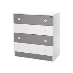 Συρταριέρα Lorelli Dresser New White Stone Grey 10170070041A