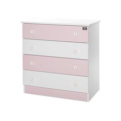 Συρταριέρα Lorelli Dresser New White Orchid Pink 10170070038A