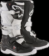 Μπότες Μηχανής Παιδικές Νεανικές Alpinestars Tech 7S off road Boots Black/White