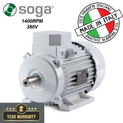 ΗΛΕΚΤΡΟΚΙΝΗΤΗΡΑΣ SOGA 1.5ΗΡ/1400RPM 380Volt