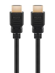 GOOBAY καλώδιο HDMI 2.1 61637, Ethernet ARC 8K/60Hz 48 Gbps, 0.5m, μαύρο