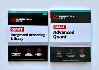 2 Tόμοι GMAT MANHATTAN PREP Strategy Guides:  ADVANCED QUANT + INTEGRATED REASONING & ESSAY - NEW
