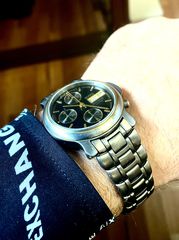 BWC chronograph TITANIUM RHODOS SWISS AUTOMATIC -thumb-2