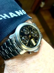 BWC chronograph TITANIUM RHODOS SWISS AUTOMATIC -thumb-4