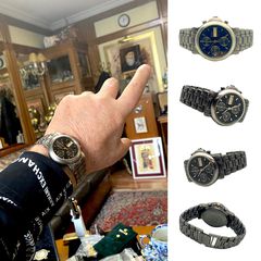 BWC chronograph TITANIUM RHODOS SWISS AUTOMATIC 