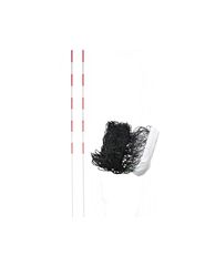 Black volleyball net with antennae-thumb-3