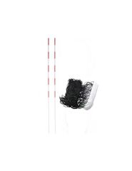 Black volleyball net with antennae-thumb-4