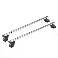 Μπάρες οροφής Wing Profile HAKΡ ασημί για Toyota Auris (Closed Rails)
