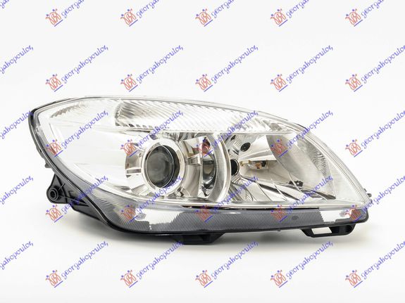 Φανάρι Εμπρός ΗΛΕΚΤΡΙΚΟΣ (Η7) (Με Μοτέρ) (Ε) (TYC) / SKODA FABIA 10-14 / 5J1941018D - Δεξί - 1 Τεμ