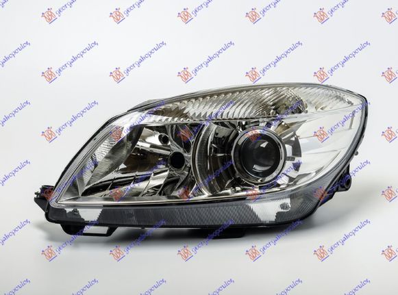 Φανάρι Εμπρός ΗΛΕΚΤΡΙΚΟΣ (Η7) (Με Μοτέρ) (Ε) (DEPO) / SKODA FABIA 10-14 / 5J1941017D - Αριστερό - 1 Τεμ
