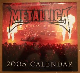 Συλλεκτικο ημερολογιο Metallica 2005