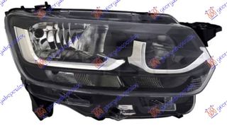 Φανάρι Εμπρός Ηλεκτρικός   (H7/H1) (Ε) (TYC) / TOYOTA PROACE CITY 19- / SU001-B1698 - Δεξί - 1 Τεμ