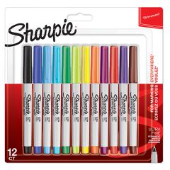 Sharpie - Permanent Markers - Ultra Fine Point (2065408) / Toys