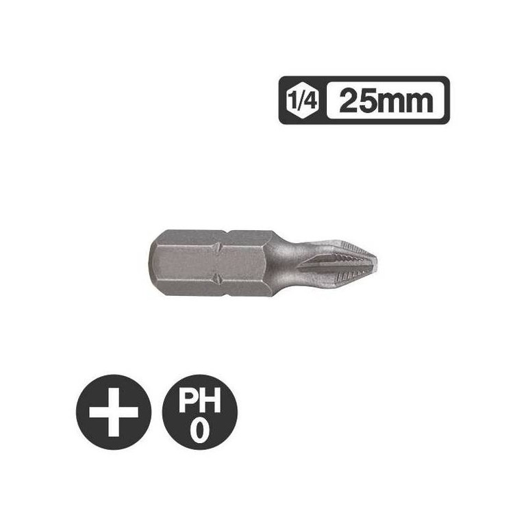 ΜΥΤΗ PH0/25mm 121250 FORCE