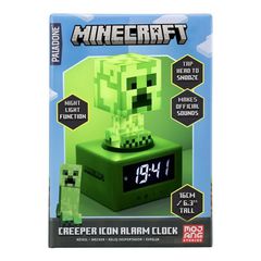 MINECRAFT - Creeper - Alarm Clock 16cm-thumb-3