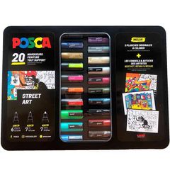 Posca - Street art metal case (401534) / Toys