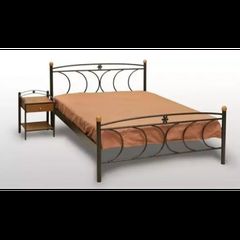 Delch Κρεβάτι Κρήτη Ημίδιπλο Μεταλλικό 110x190cm HouseSMetal-furniture142