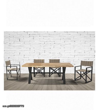 METAX-24 Piazza/LUX + X-Fir Table Dining Set  0. x 0. x 0. metax-02-00-1257