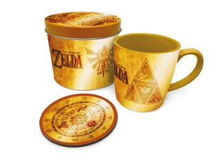 Pyramid The Legend of Zelda (Golden Triforce) Mug Coaster Tin (GP86075)