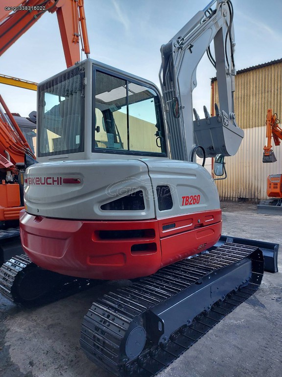 Εκσκαφέας Με Ερπύστριες Takeuchi 2025 TB260