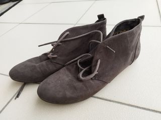 Zara γυναικεία παπούτσια καστορ Νο 39 χρώμα καφέ