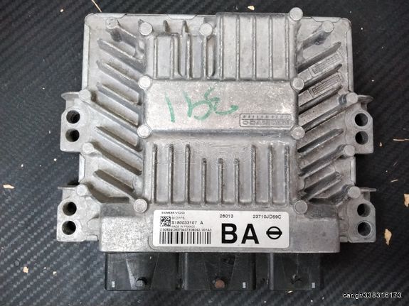 NISSAN QASHQAI ΕΓΚΕΦΑΛΟΣ SIEMENS VDO SID303,S180033107A,23710JD59C,BA