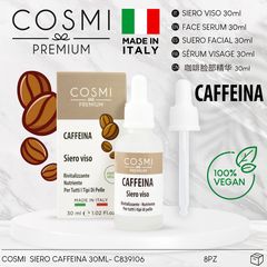 cosmi milano, σερουμ καφεινης 30 ml, made in italy