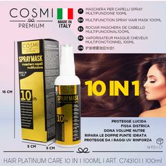 cosmi premium,   σπρευ μαλλιων 10 σε ενα, ενυδατωση λαμψη,
