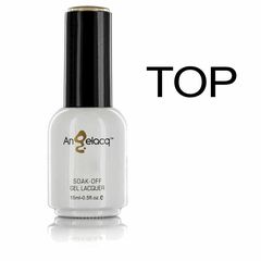 Ημιμόνιμο Επαγγελματικό Βερνίκι Angelacq No-Wipe Top Coat 15ml