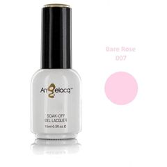 Ημιμόνιμο Επαγγελματικό Βερνίκι, ANGELACQ Divine Bare Rose 007, 15ml