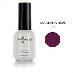 Ημιμόνιμο Επαγγελματικό Βερνίκι, ANGELACQ Magenta Haze 032, 15ml