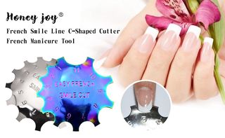 Εργαλείο Για Γαλλικό SMILE, Μανικιούρ Nail Art Easy French A