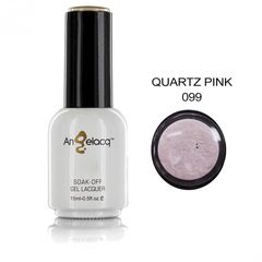 Ημιμόνιμο Επαγγελματικό Βερνίκι, ANGELACQ Perle Quartz Pink 099, 15ml