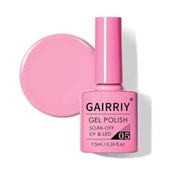 GAIRRIY Ημιμόνιμο, επαγγελματικό βερνίκι, 7,5ml Soak-off UV/LED 05