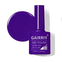 GAIRRIY Ημιμόνιμο, επαγγελματικό βερνίκι, 7,5ml Soak-off UV/LED 30