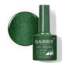 GAIRRIY Ημιμόνιμο, επαγγελματικό βερνίκι, 7,5ml Soak-off UV/LED 71