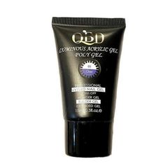 Gel χτισίματος ημερας, νυκτας, Acrygel QBD, Luminous 01 CLEAR 15ml