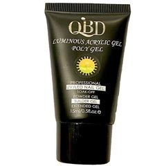 Gel χτισίματος ημερας, νυκτας, Acrygel QBD, Luminous 04 Mango Yellow 15ml