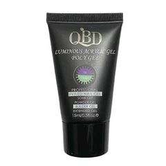 Gel χτισίματος ημερας, νυκτας, Acrygel QBD, Luminous 08 Violet15ml