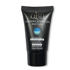 Gel χτισίματος ημερας, νυκτας, Acrygel QBD, Luminous 12 Blue Sky 15ml