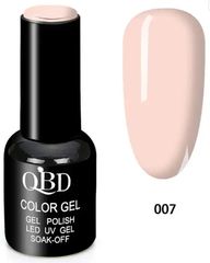 QBD Ημιμόνιμο 007, επαγγελματικό βερνίκι, 10ml