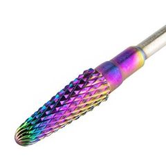 Φρέζα Καρβιδίου χαμαιλεων, κωνος Rainbow, 5 σε 1 για Gel και Ακρυλικό