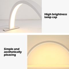 επιτραπεζιο Led φωτιστικό Half Moon με ρύθμιση έντασης και χρώματος-thumb-5