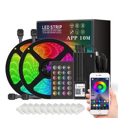 10m SMART ΤΑΙΝΙΑ LED RGB ΜΕ ΕΦΑΡΜΟΓΗ ΚΑΙ ΤΗΛΕΧΕΙΡΙΣΜΟ