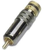 ΑΡΣΕΝΙΚΟ RCA 10mm ΜΑΥΡΟ