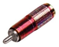 CONNECTOR RCA ΑΡΣΕΝΙΚΟ ΑΛΟΥΜΙΝΙΟΥ ΕΠΙΧΡΥΣΟ ΜΕ ID7mm