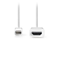 Καλώδιο Mini DisplayPort 1.2 αρσ. - HDMI αρσ. 2m σε λευκό χρώμα